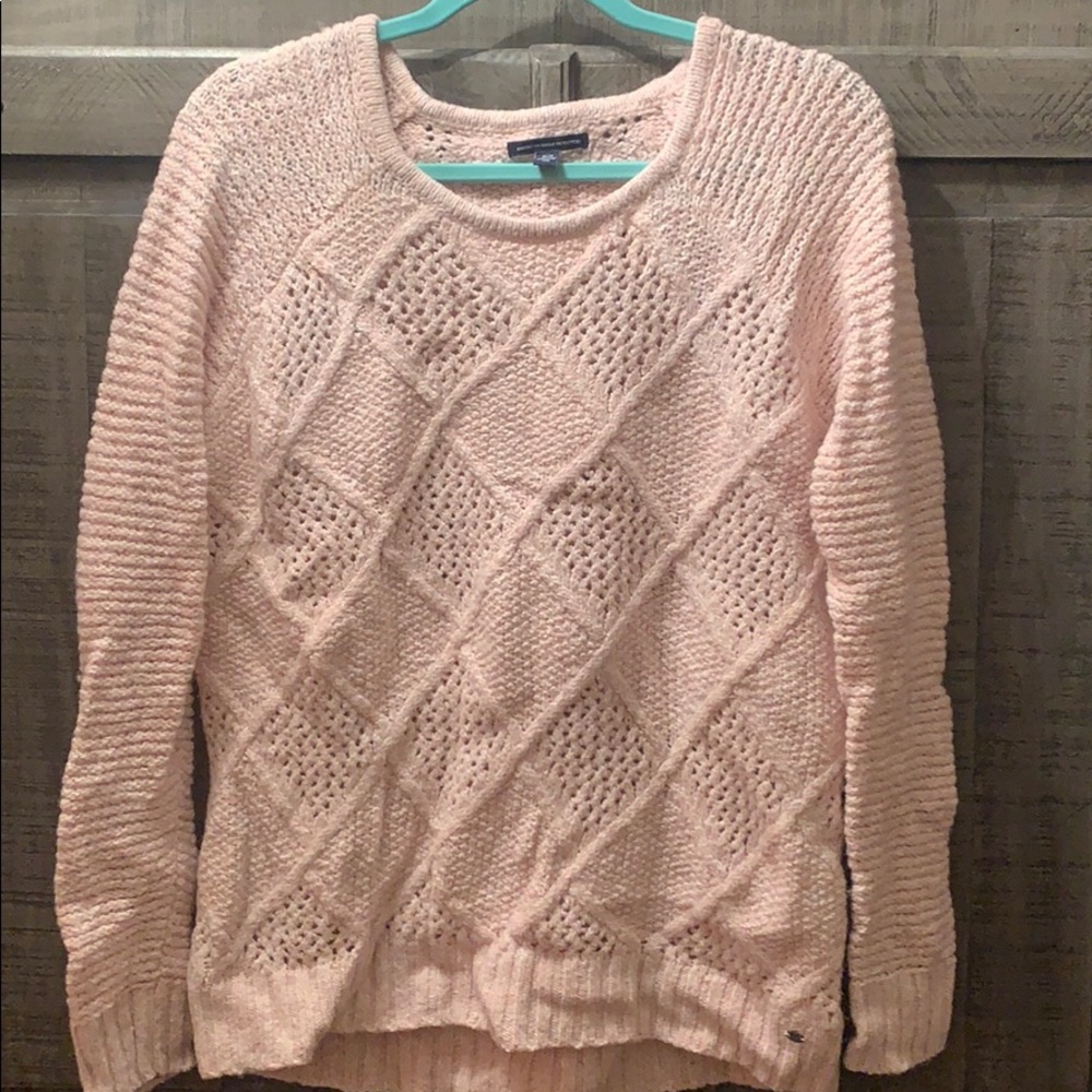 Pink sweater